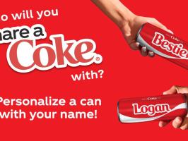 Share a Coke! illustration