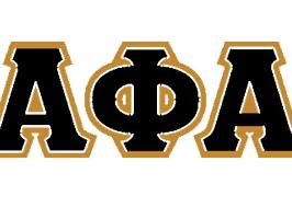 Alpha Phi Alpha new member presentation illustration