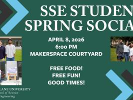 SSE Student Spring Social illustration