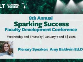 8th Annual Sparking Success: Faculty Development Conference illustration