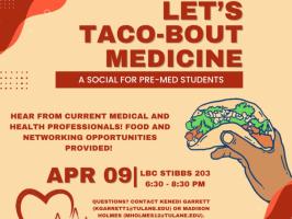 Let’s Taco-Bout Medicine: A Social for Pre-Med Students illustration