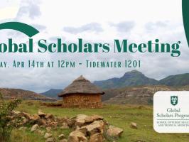 Global Scholars General Body Meeting illustration