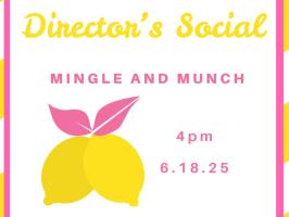 Student Affairs Directors Social - Munch and Mingle illustration
