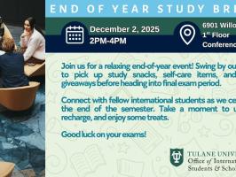 End of Semester Final Exam Study Break illustration