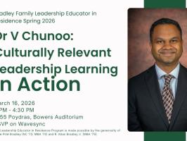 Culturally Relevant Leadership Learning In Action - LEIR Spring 2026 illustration