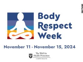 Body Respect Week Fall 2024  illustration